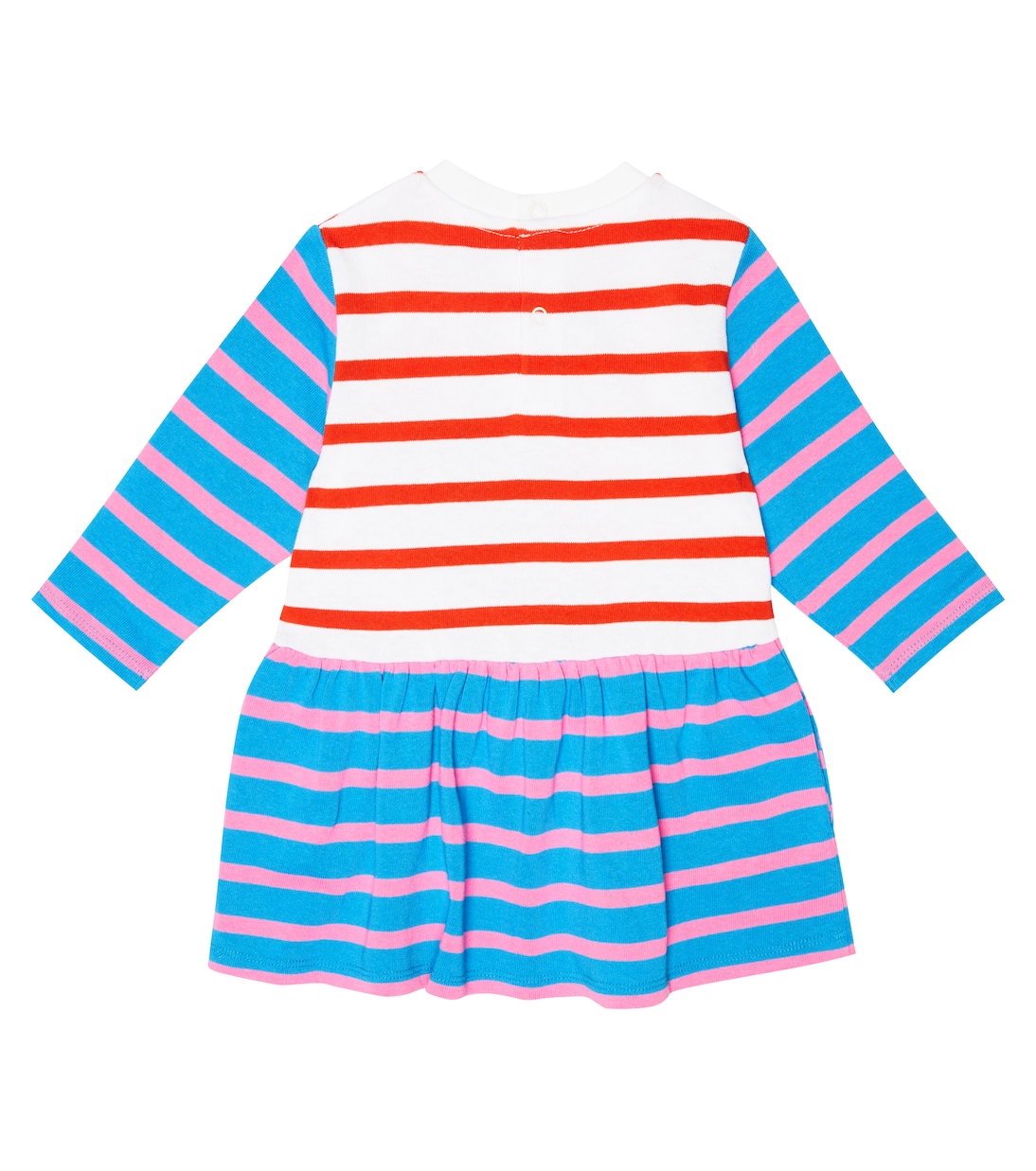 Baby - Abito in cotone a righe | Stella McCartney Kids
