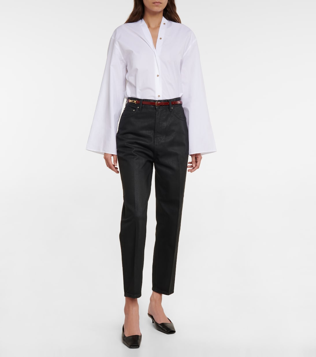 High-Rise Tapered Jeans | Toteme