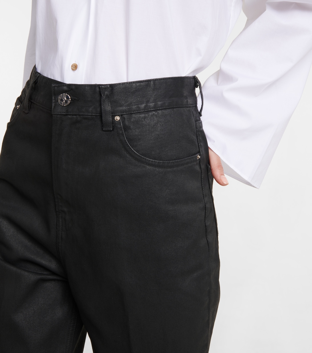 High-Rise Tapered Jeans | Toteme