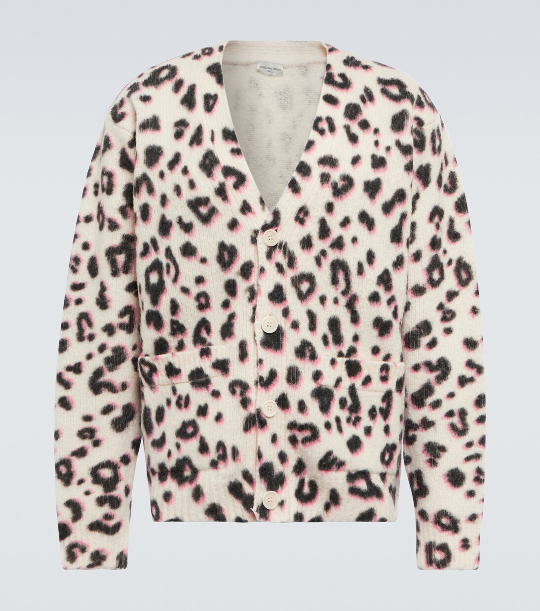 Leopard-print cardigan | Dries Van Noten