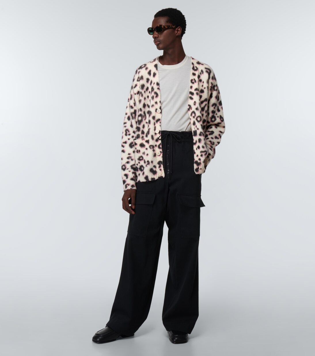 Leopard-print cardigan | Dries Van Noten