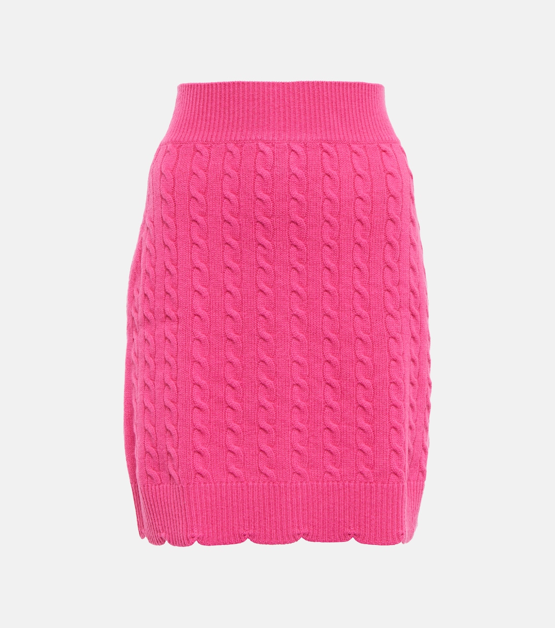 Minigonna in lana a trecce | Patou