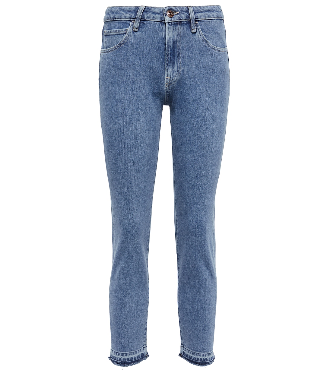Mid-Rise Slim Cropped Jeans | 3x1 N.Y.C.