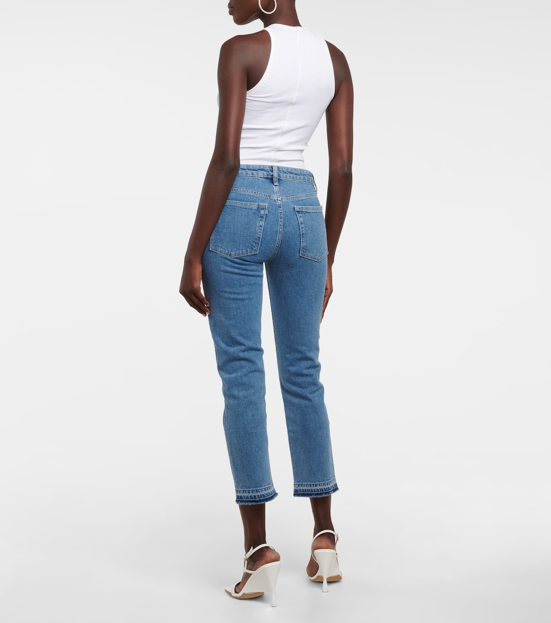 Mid-Rise Slim Cropped Jeans | 3x1 N.Y.C.