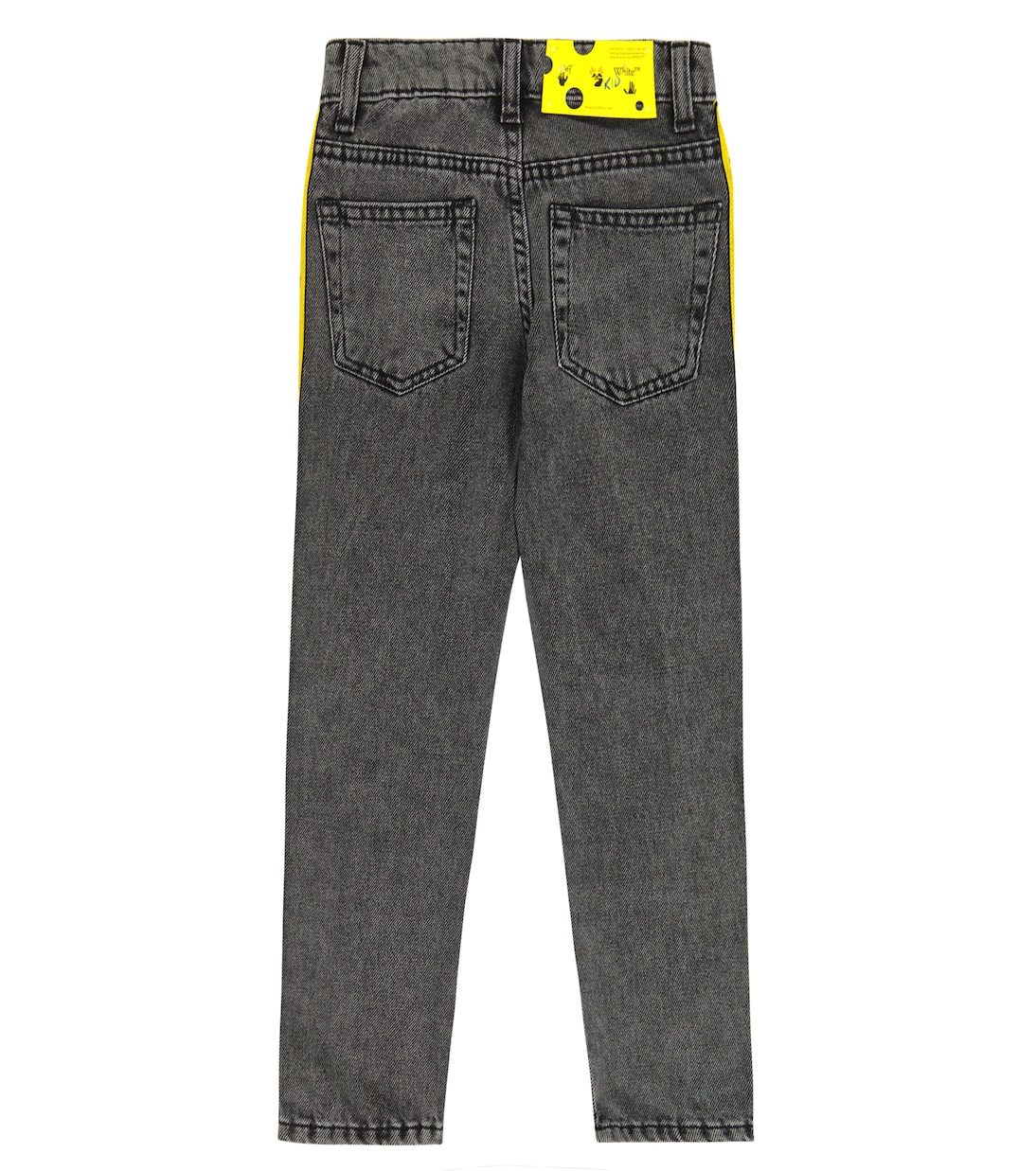 Logo straight jeans | Off-White Kids