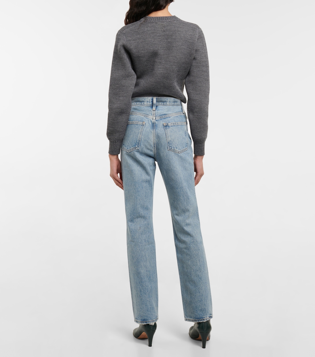 Vintage high-rise bootcut jeans | Agolde