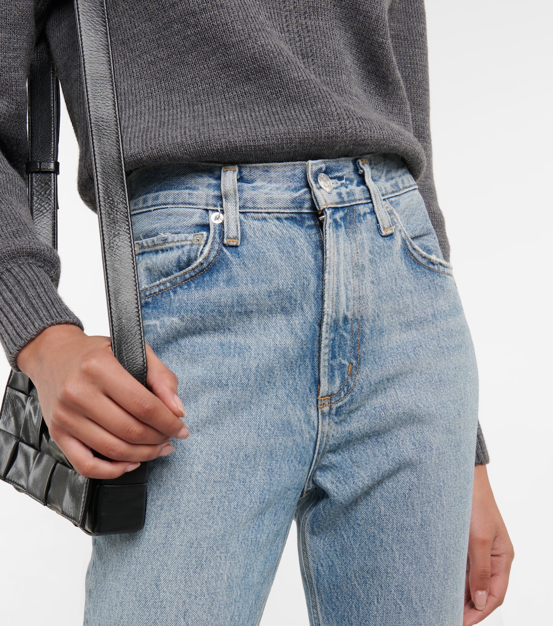 Vintage high-rise bootcut jeans | Agolde