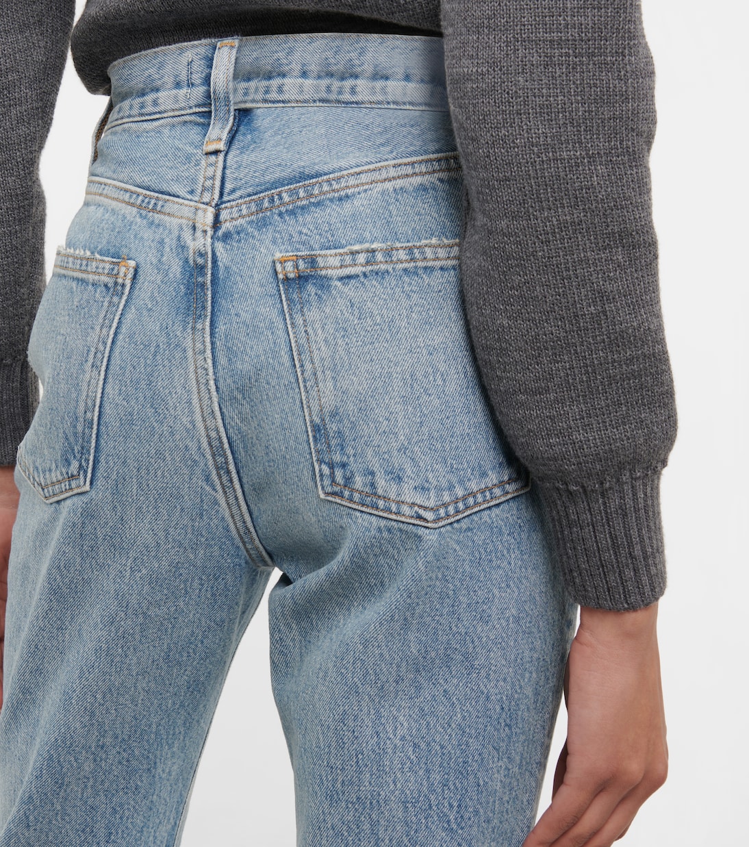 Vintage high-rise bootcut jeans | Agolde