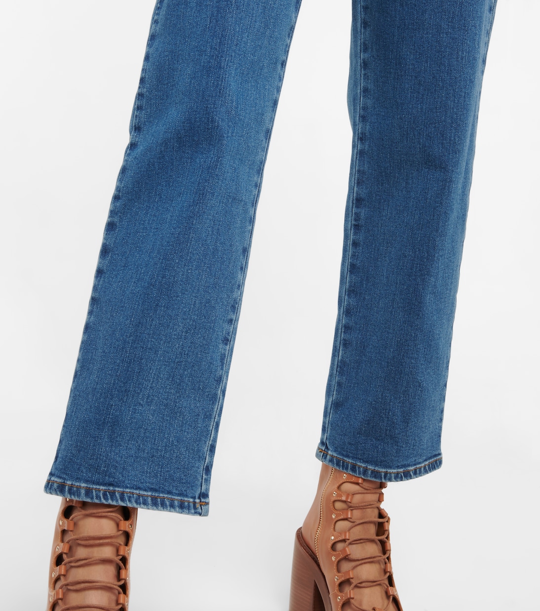Jeans rectos de tiro alto | See By Chloé
