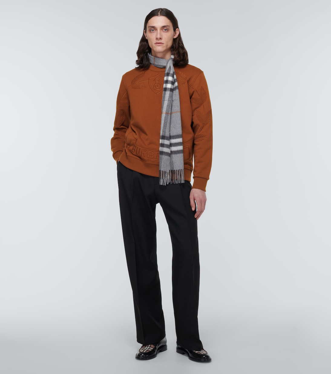 Sudadera de algodón con emblema | Burberry