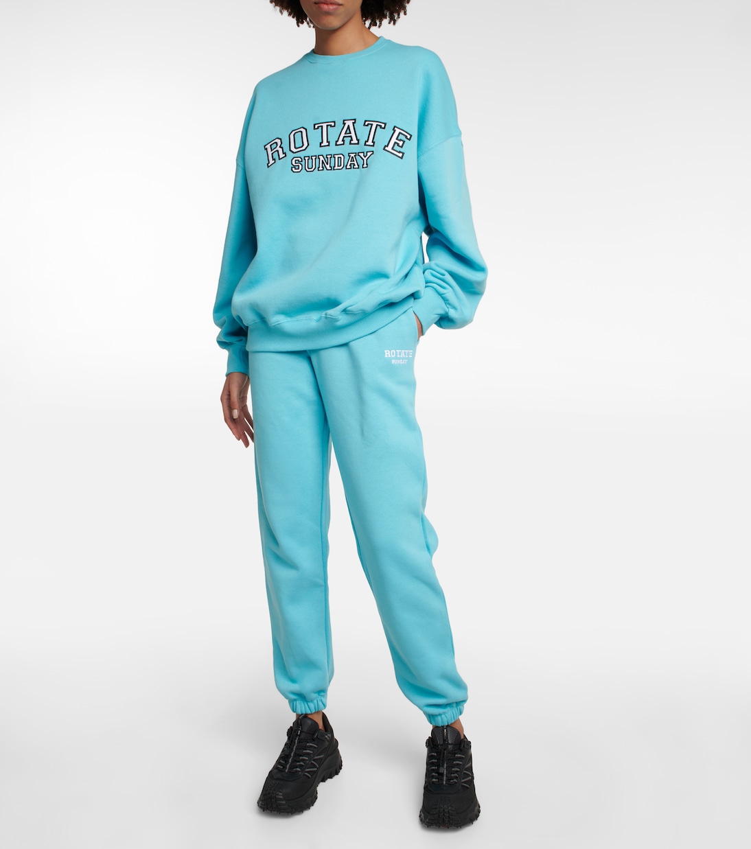 Sudadera Iris de algodón con logo | Rotate
