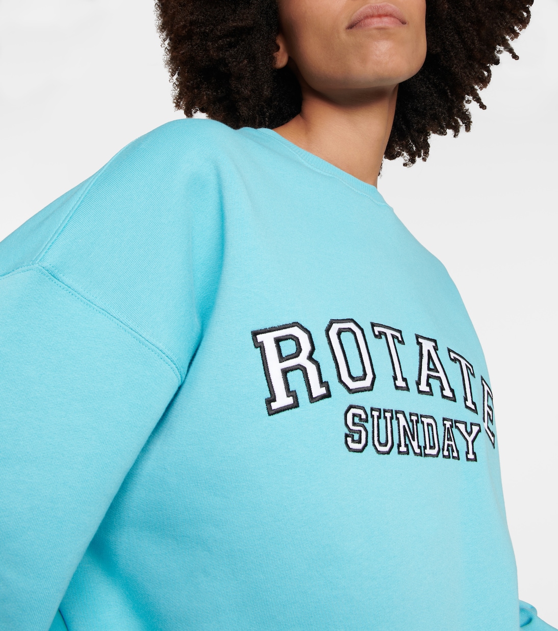 Sudadera Iris de algodón con logo | Rotate