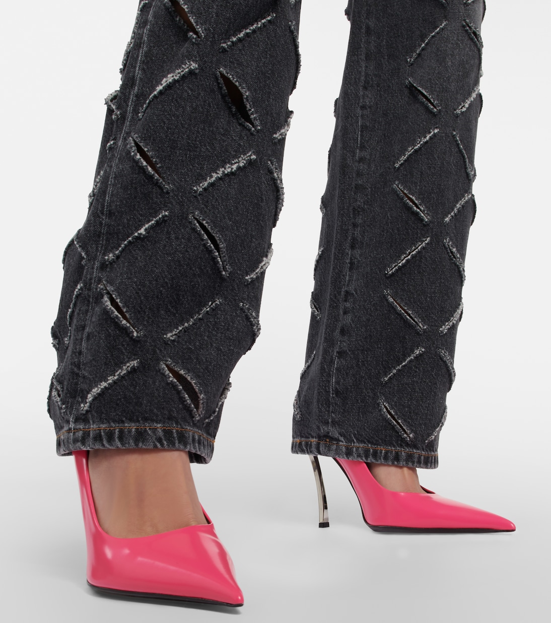 Pumps Pin-Point in pelle | Versace