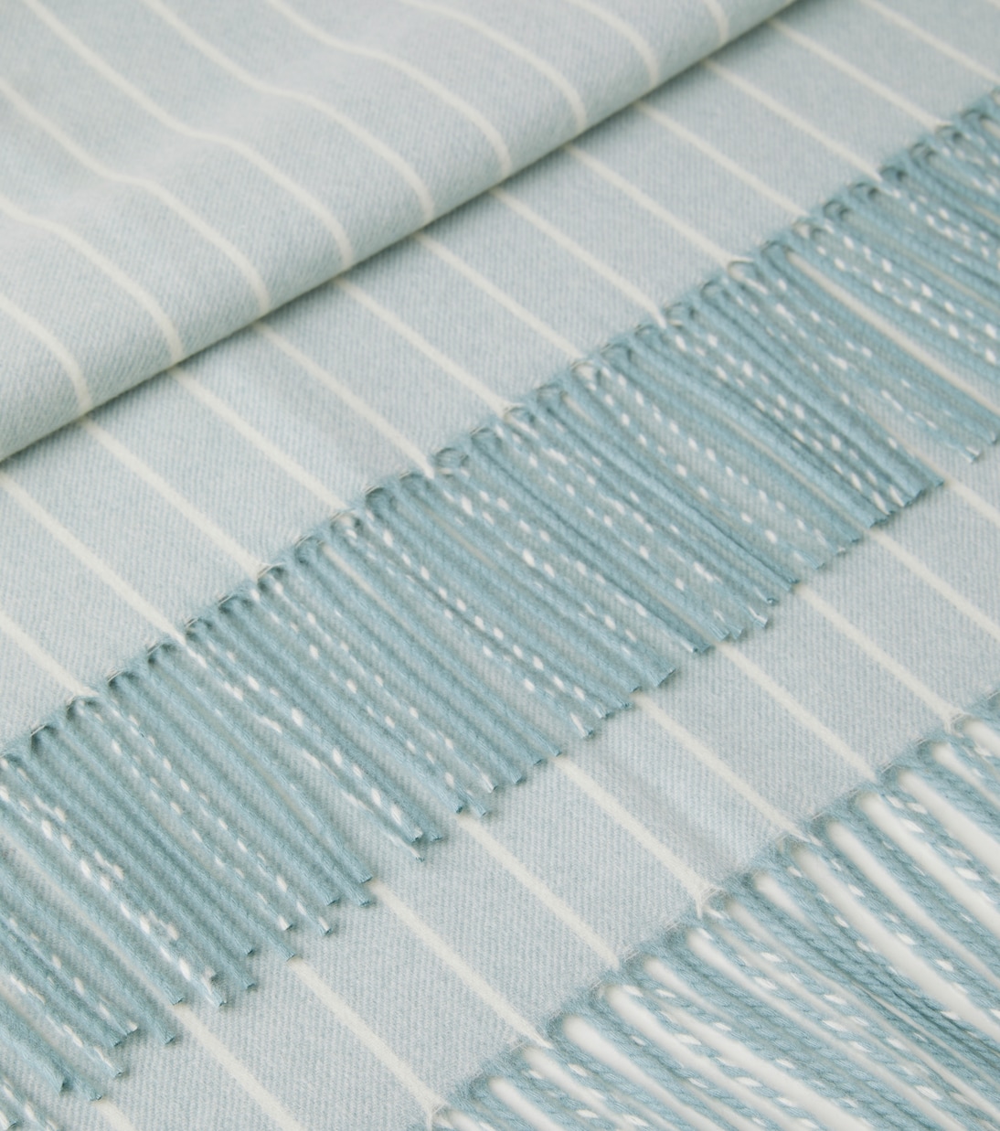 Pinstriped cashmere throw | Loro Piana