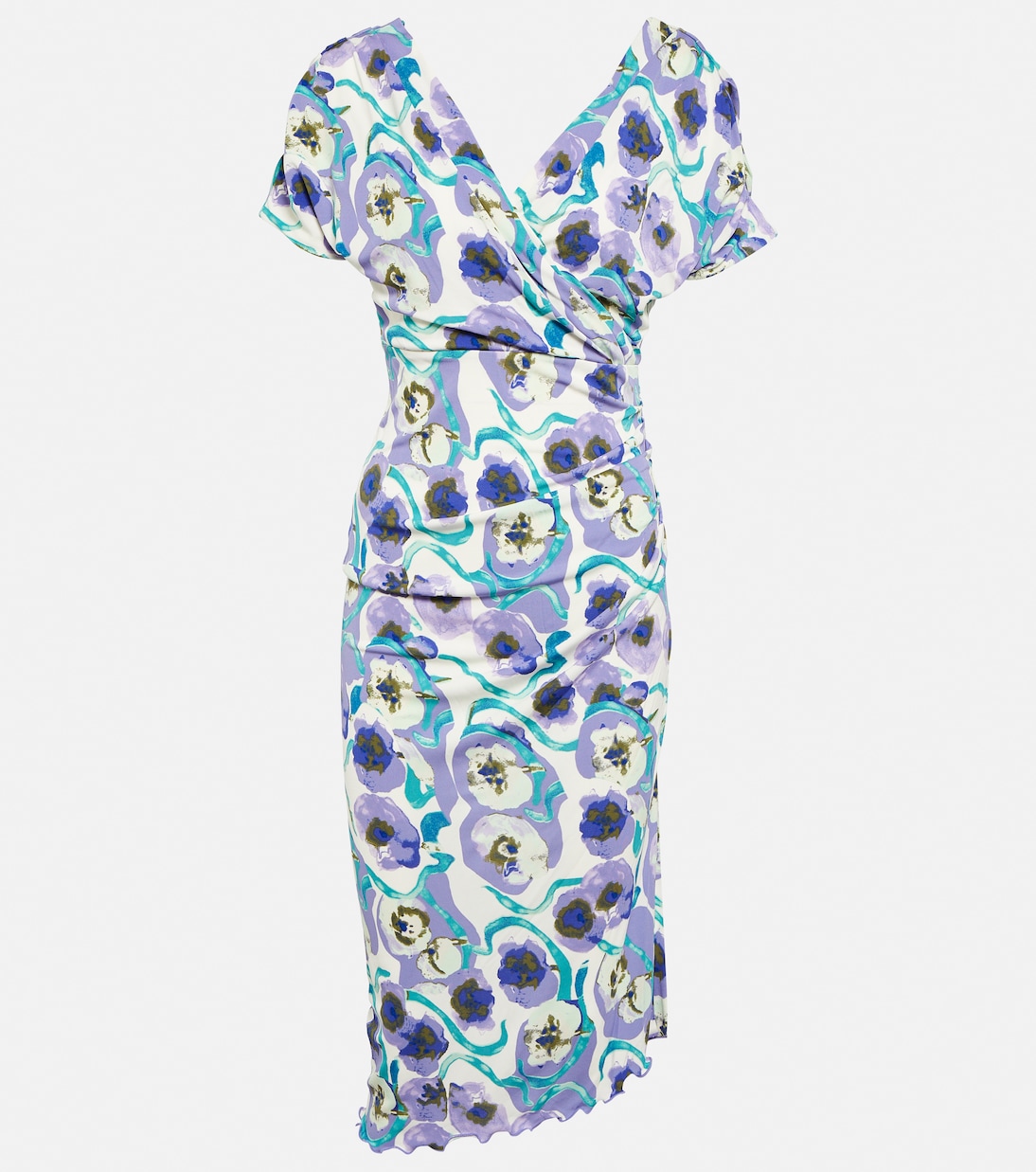 Havana printed jersey midi dress | Diane von Furstenberg