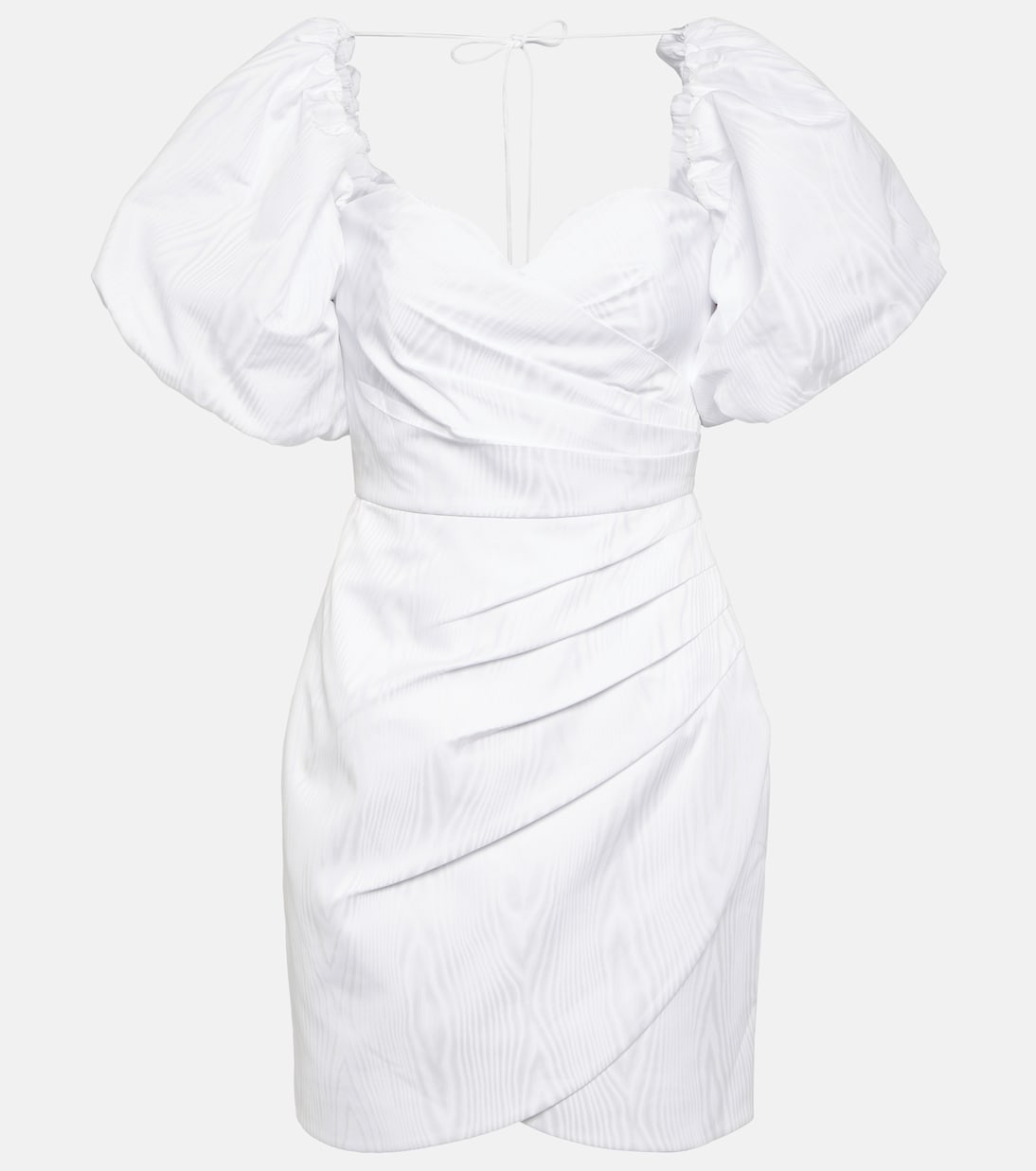 Puff-sleeve minidress | Rebecca Vallance