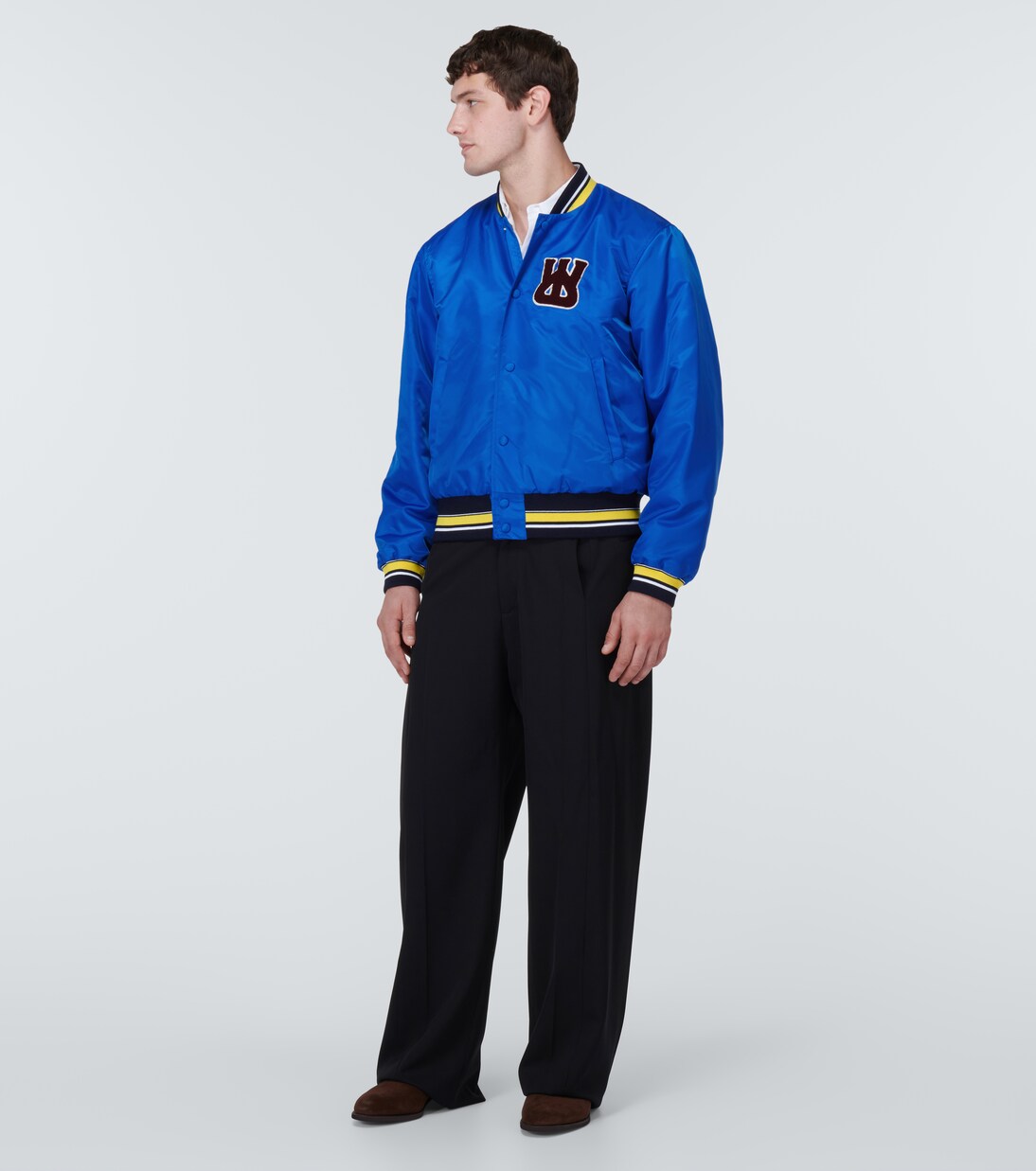 Chaqueta bomber con apliques | Wales Bonner
