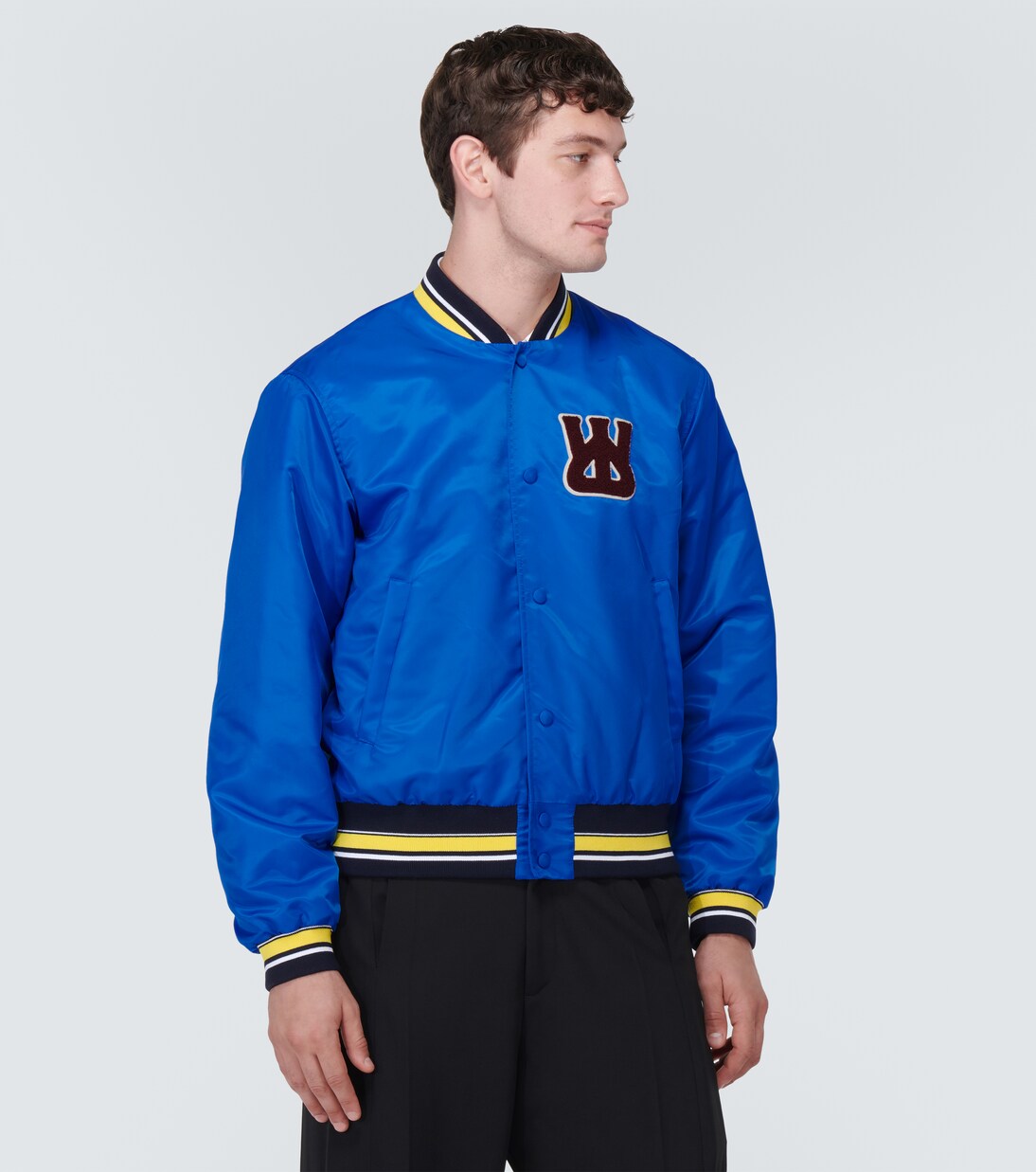 Chaqueta bomber con apliques | Wales Bonner