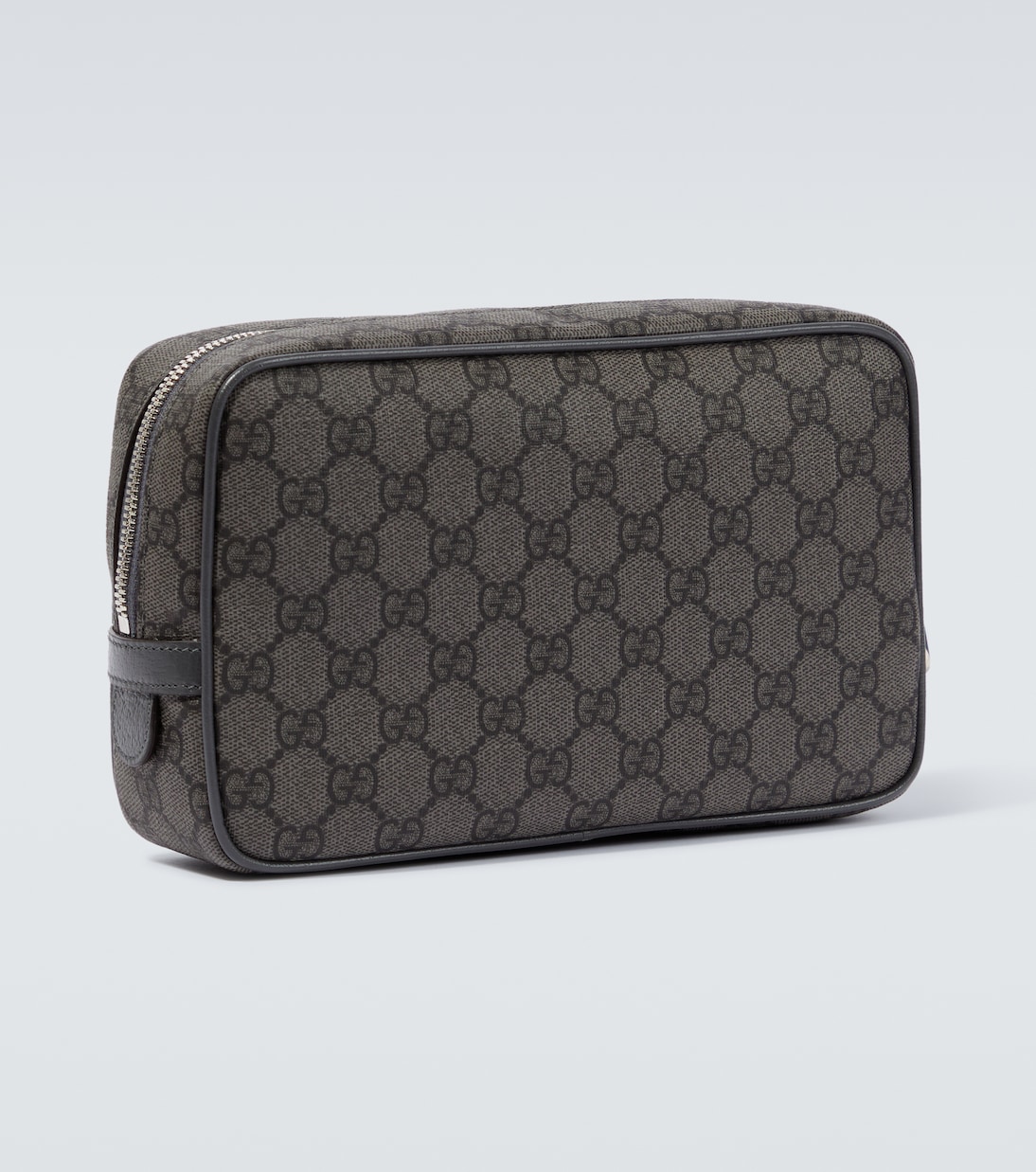 GG canvas toiletry bag in grey Gucci Mytheresa