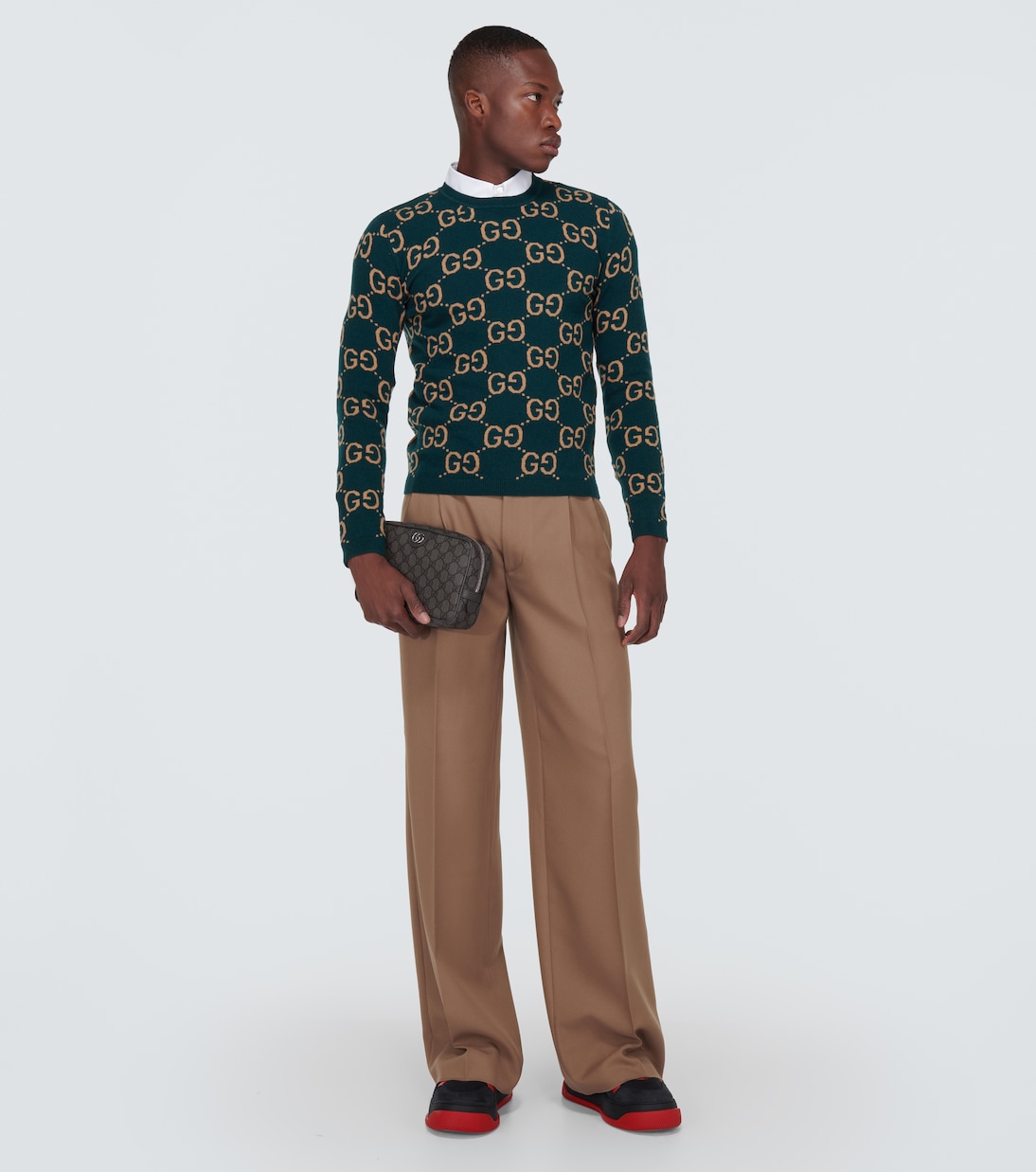 Kosmetiketui GG Supreme aus Canvas | Gucci