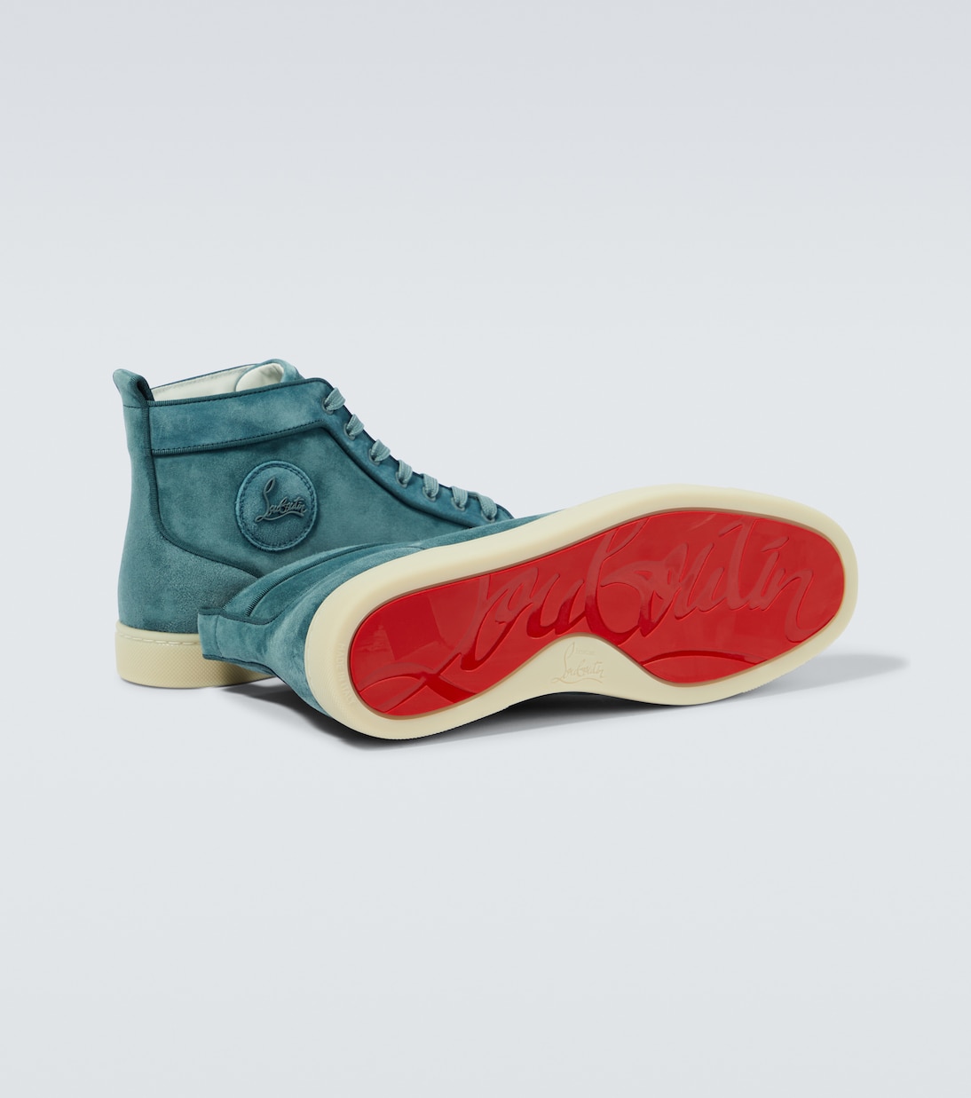Baskets Louis en daim | Christian Louboutin