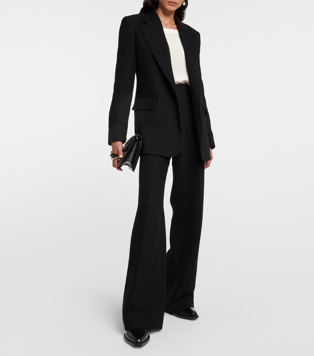 Pantalon en laine mélangée | Chloé