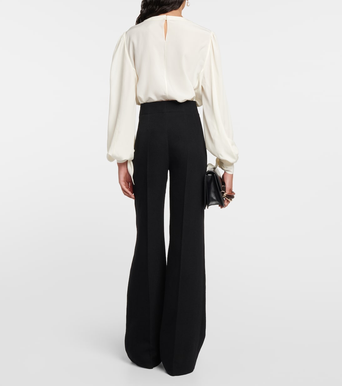 Pantalon en laine mélangée | Chloé