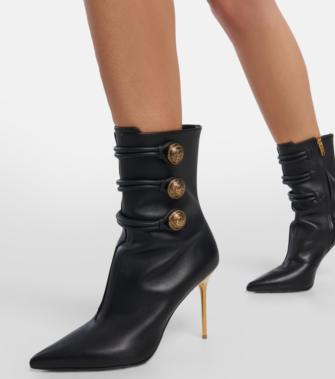 Ankle Boots Alma aus Leder | Balmain
