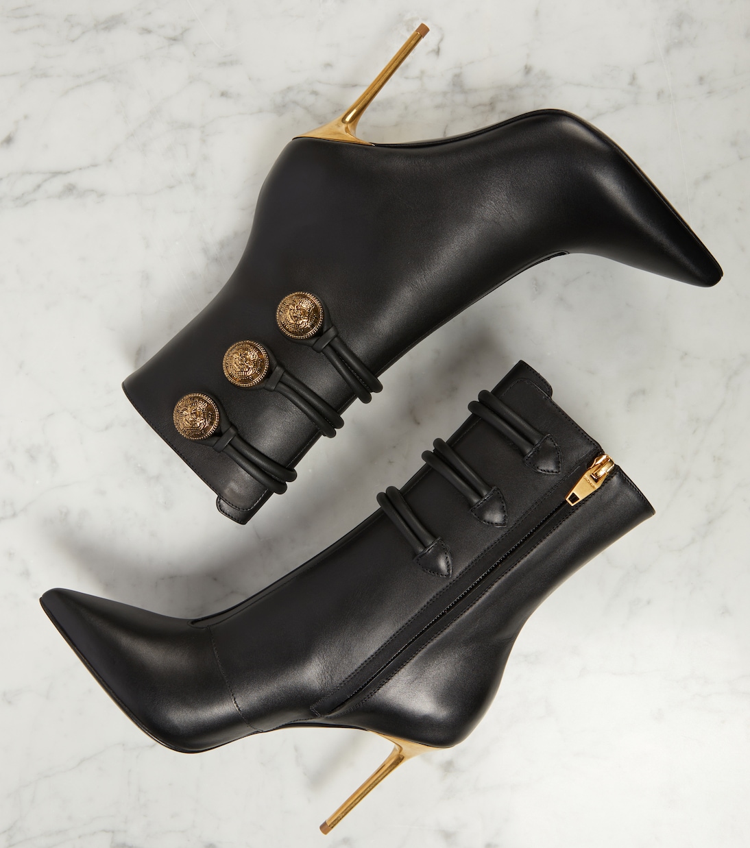 Ankle Boots Alma aus Leder | Balmain