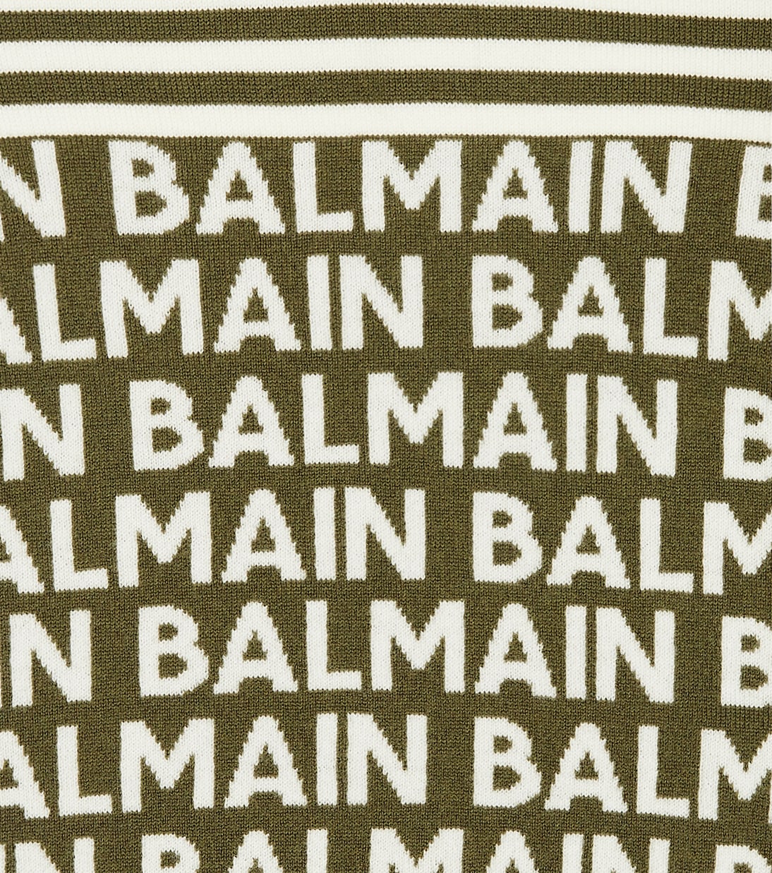 Sudadera en mezcla de lana con logo | Balmain Kids