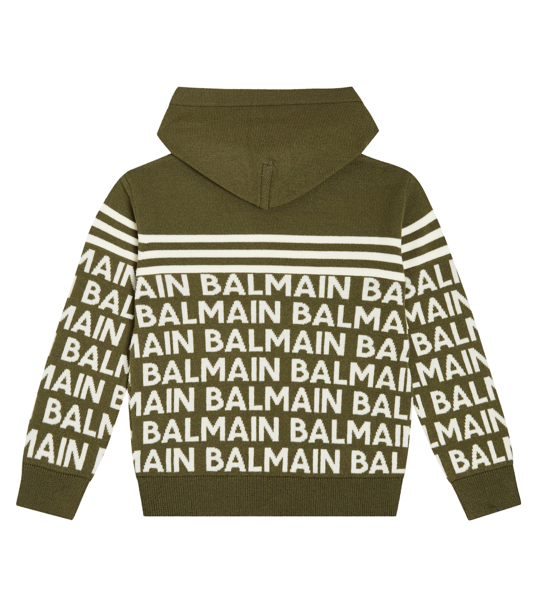 Sudadera en mezcla de lana con logo | Balmain Kids