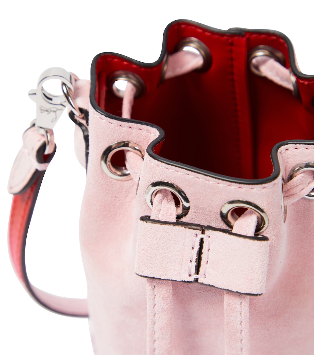 Secchiello Marie Jane in suede | Christian Louboutin Kids