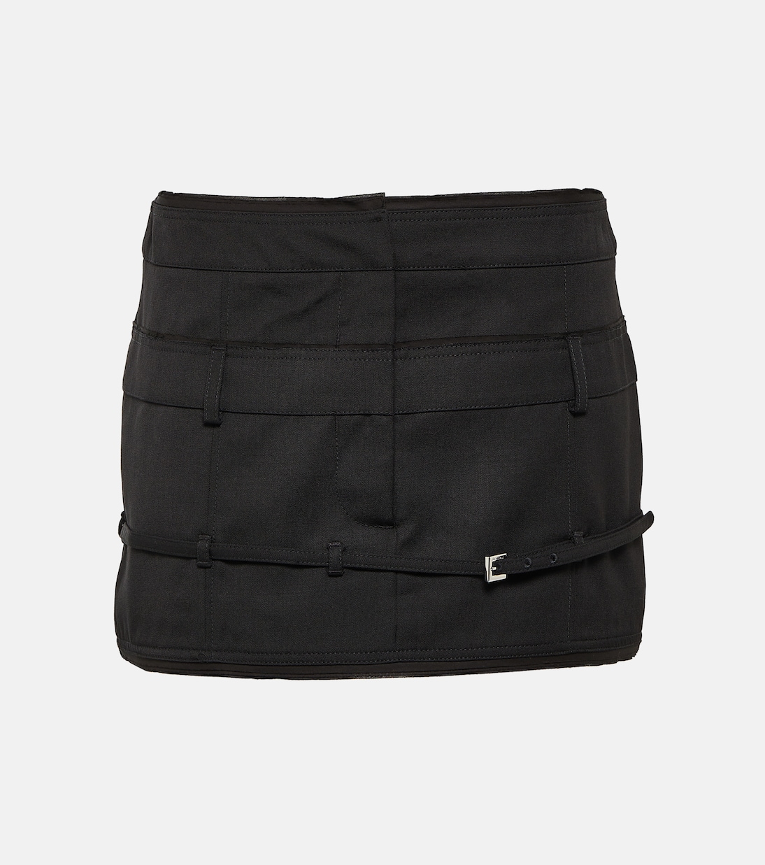 Mini-jupe Caraco en laine vierge | Jacquemus