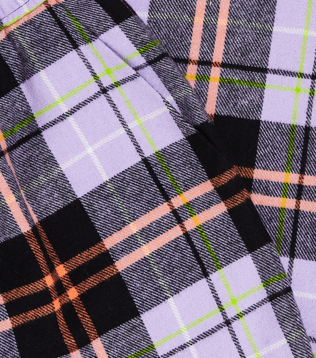 Checked cotton pants | Paade Mode
