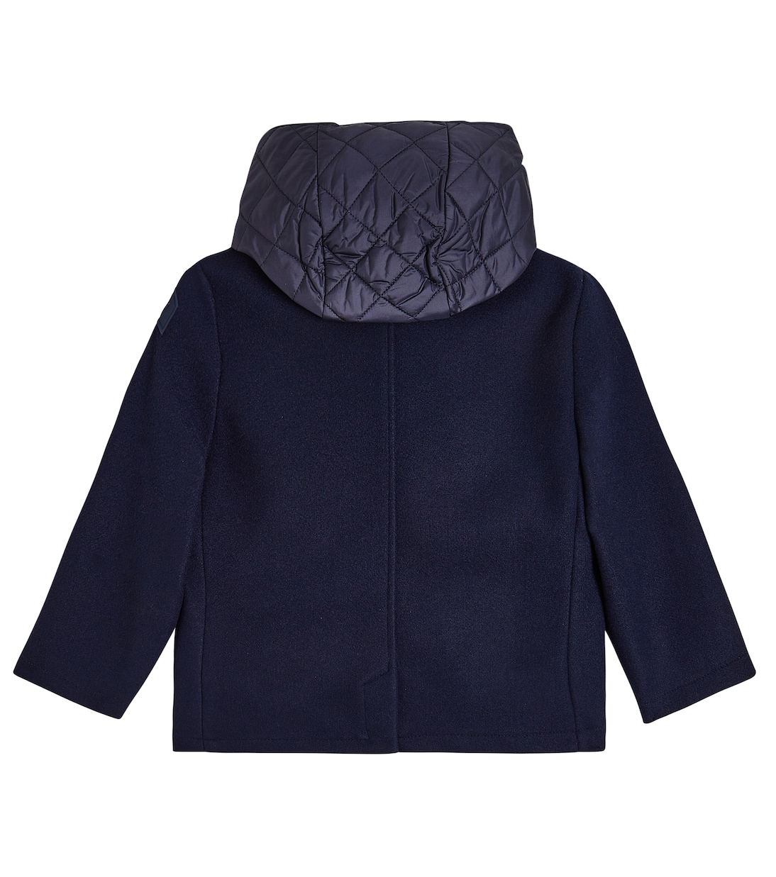 Cappotto doppiopetto con cappuccio | Il Gufo