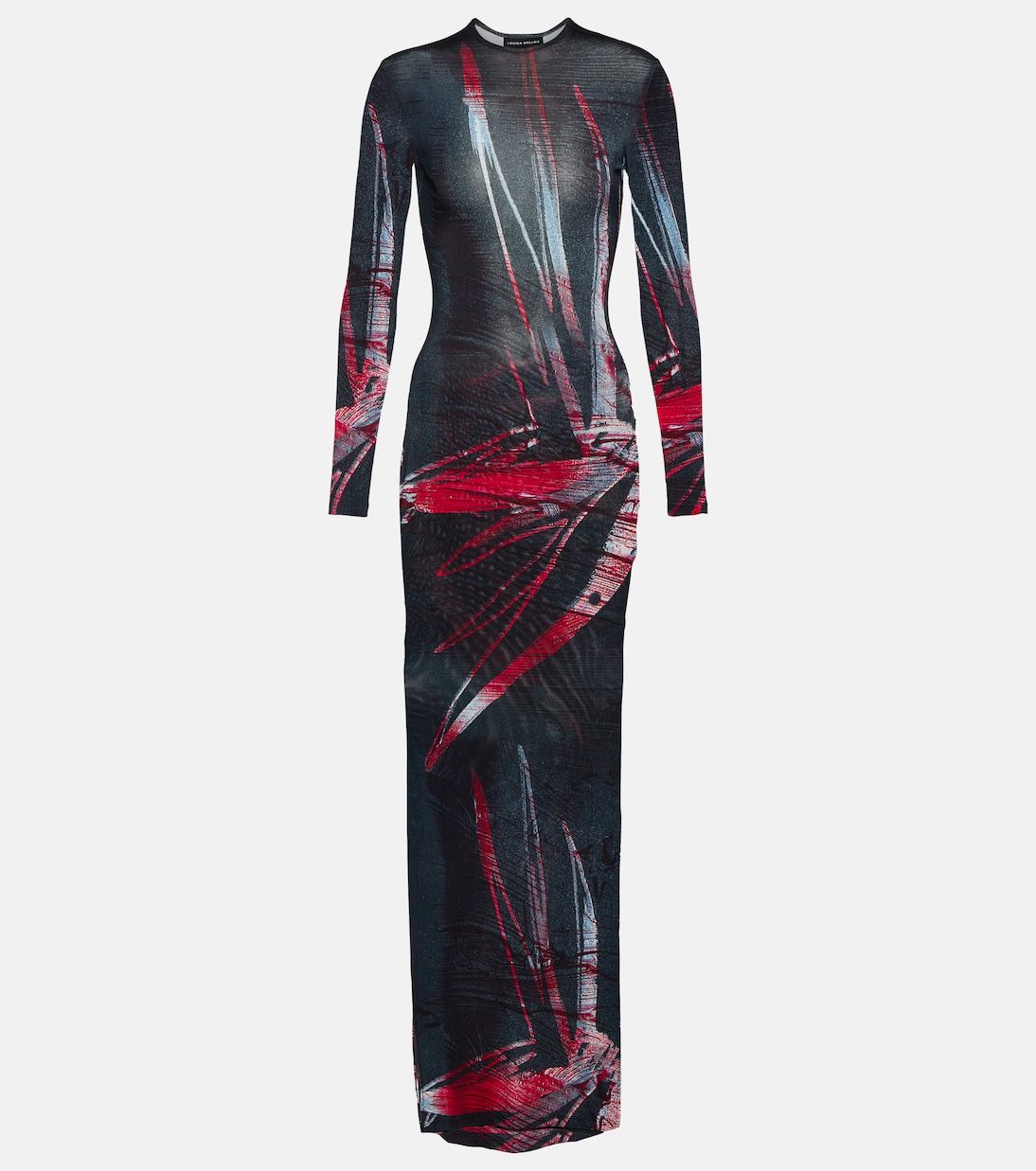 Robe longue imprimée | Louisa Ballou