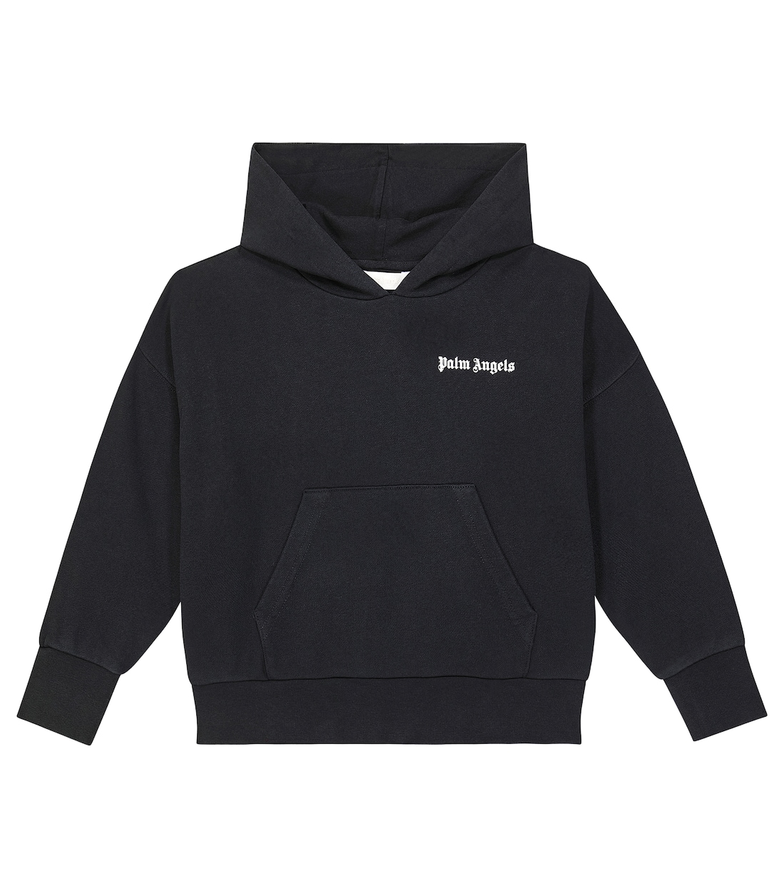 Felpa in jersey di cotone con cappuccio | Palm Angels Kids