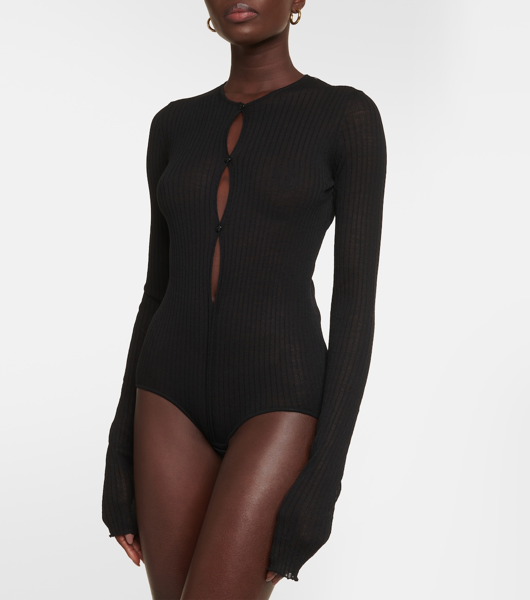 Body aus Rippstrick | Sportmax