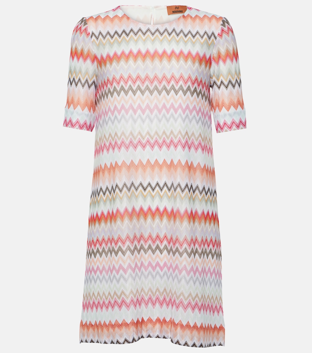 Zig Zag cotton-blend minidress  | Missoni