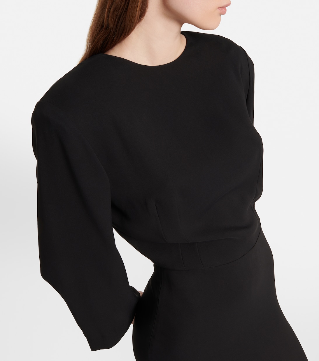 Robe longue Jery en soie | The Row