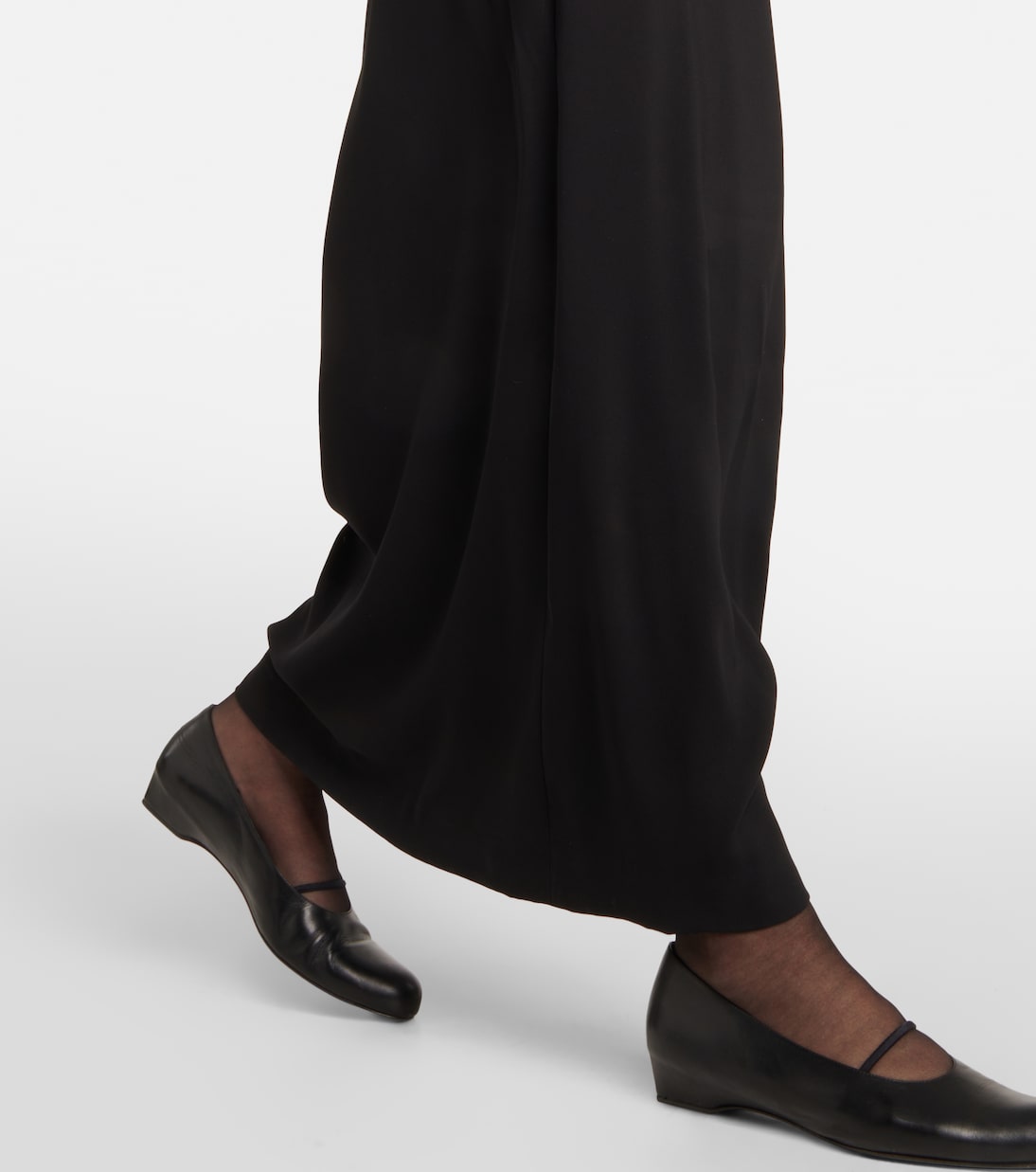 Robe longue Jery en soie | The Row