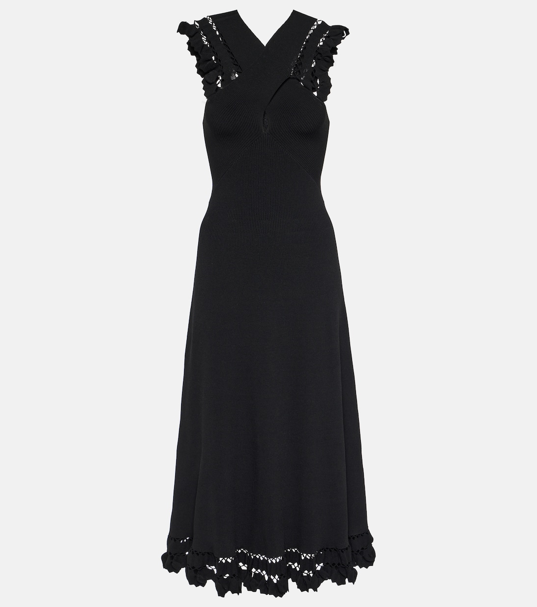 Fiora ribbed-knit midi dress | Ulla Johnson