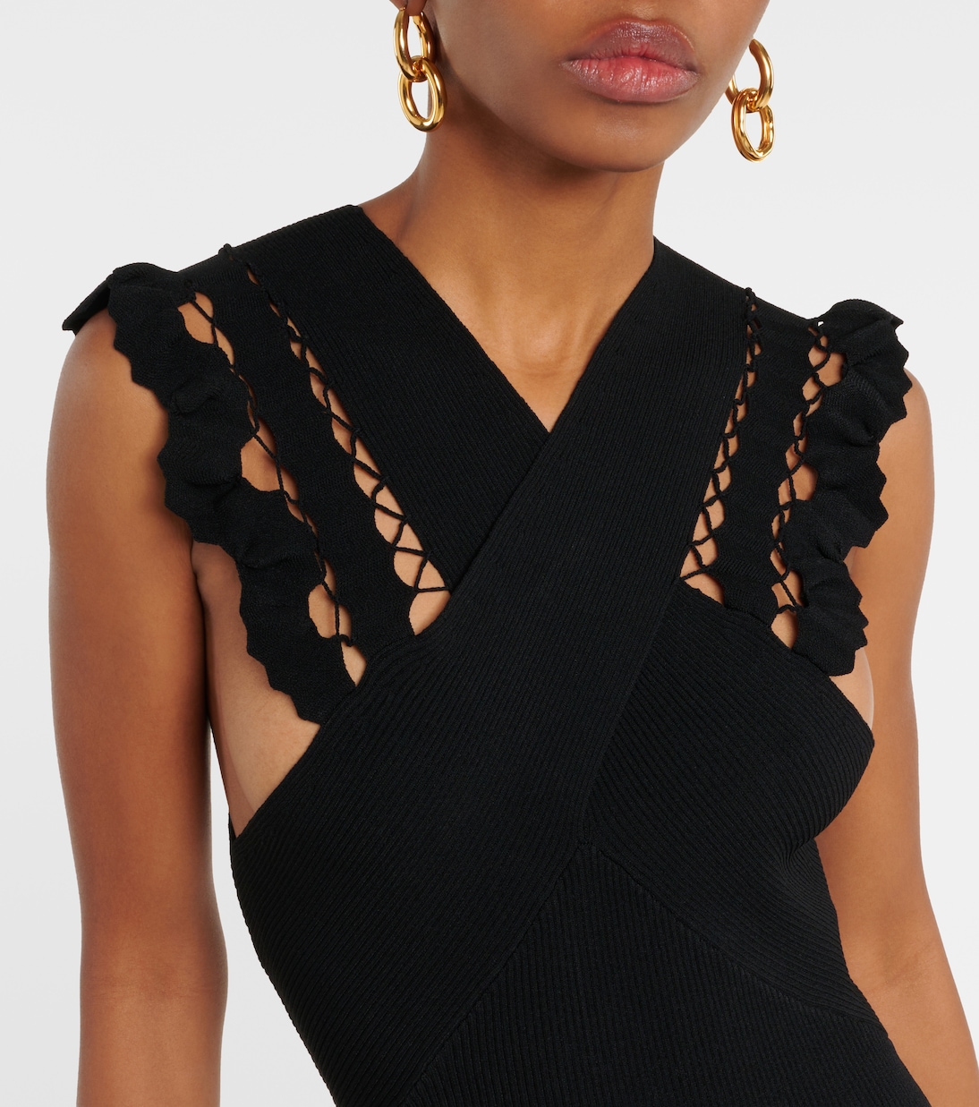Fiora ribbed-knit midi dress | Ulla Johnson