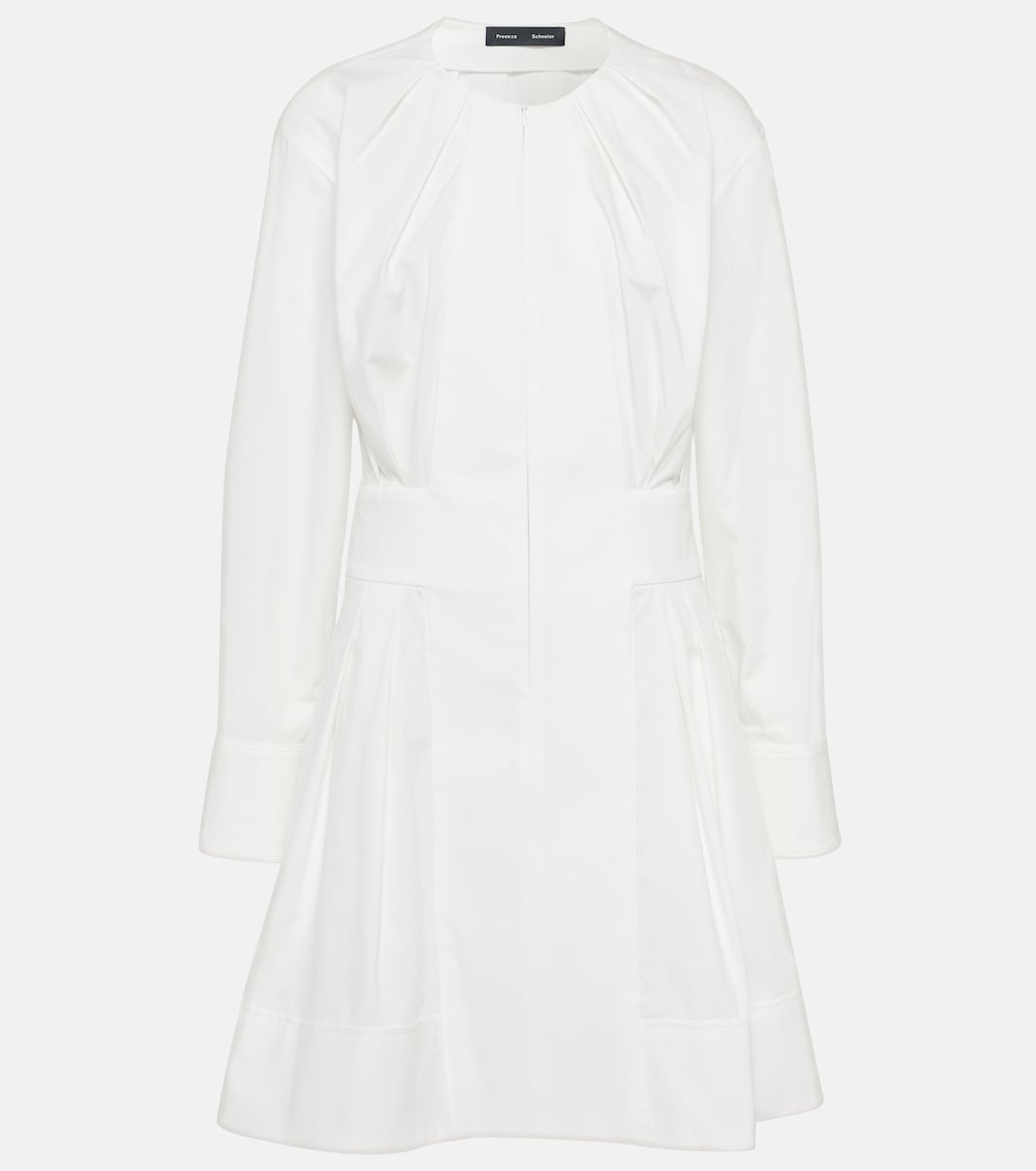 Minikleid Eileen aus Baumwollpopeline | Proenza Schouler
