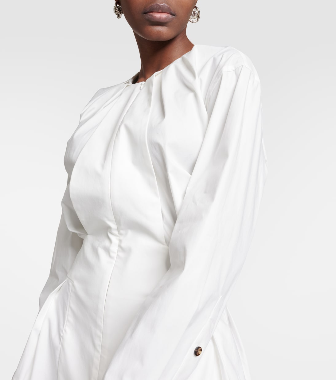 Minikleid Eileen aus Baumwollpopeline | Proenza Schouler