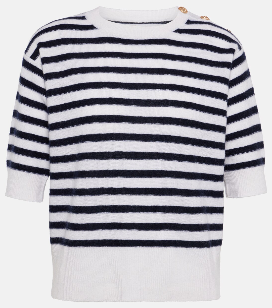 Jersey de lana y cachemir a rayas | Jardin des Orangers