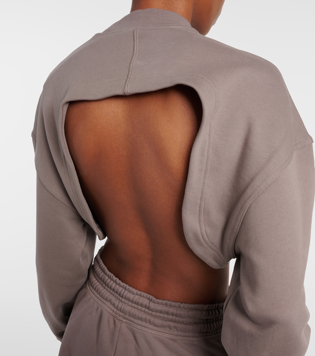 Sudadera cropped TrueCasuals de algodón | Adidas by Stella McCartney
