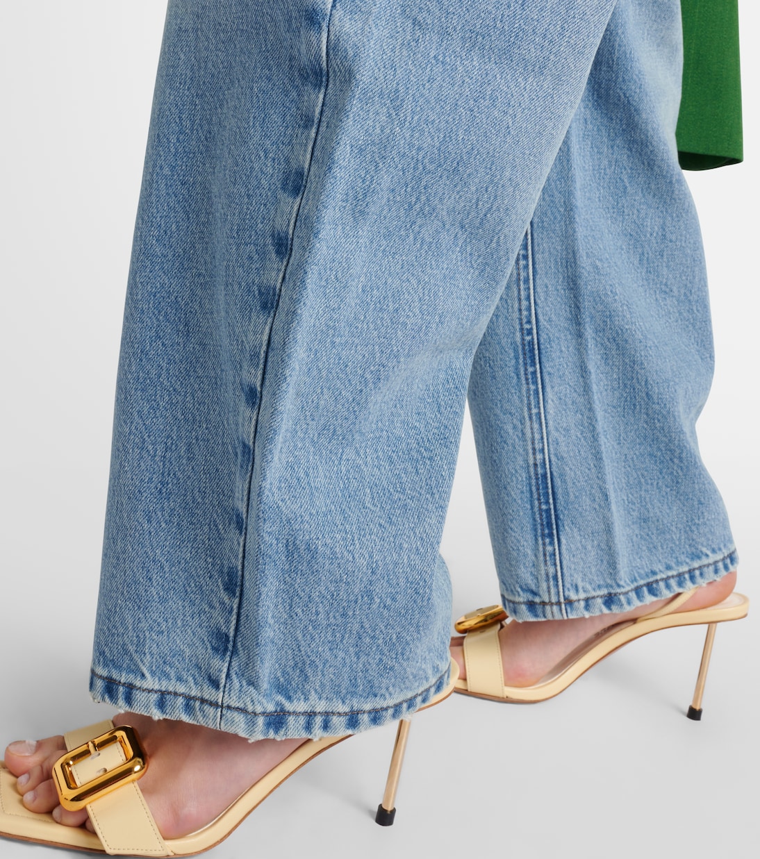 High-Rise Barrel Jeans | Frame