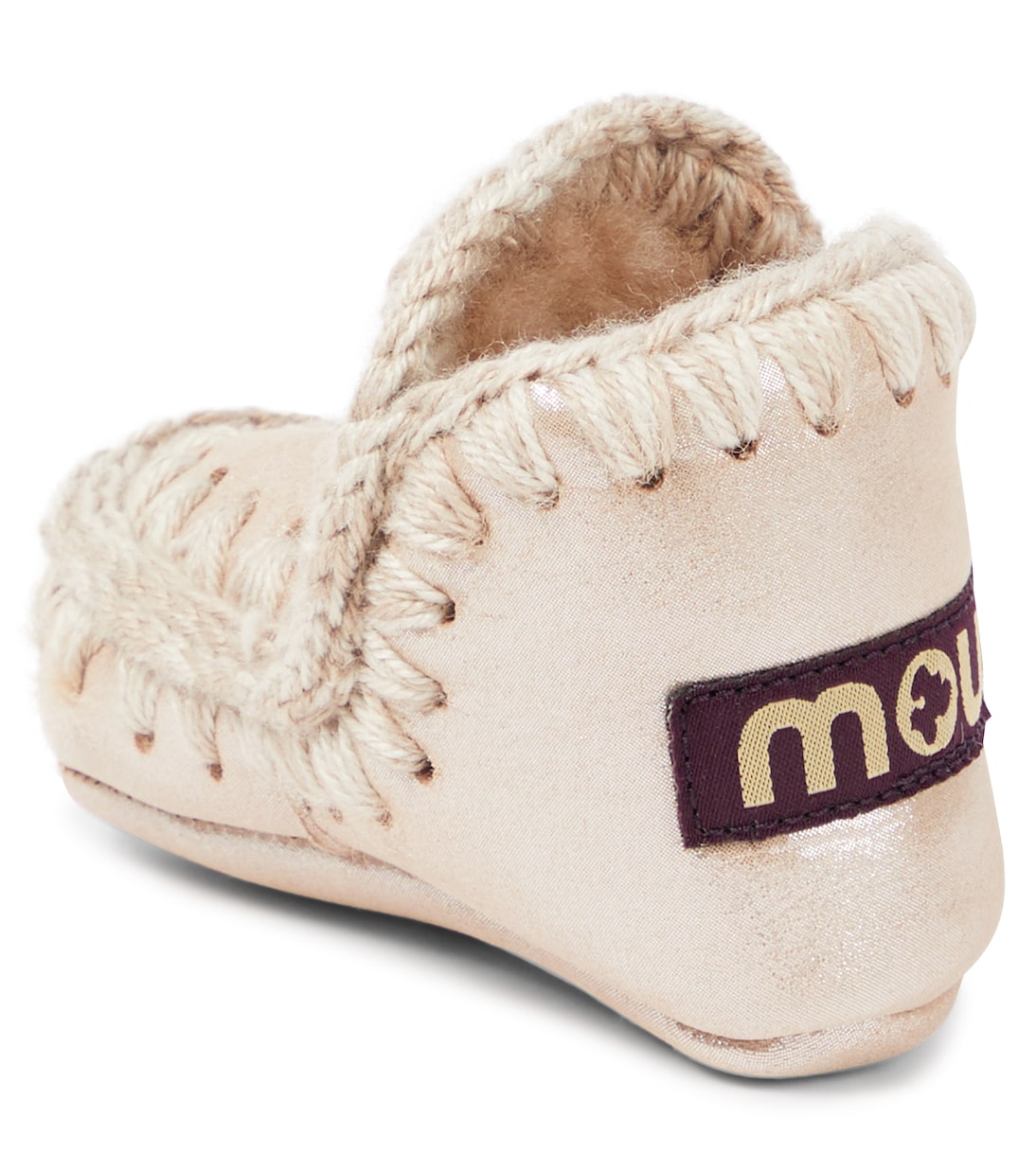 Baby - Stivaletti in suede con shearling | Mou Kids