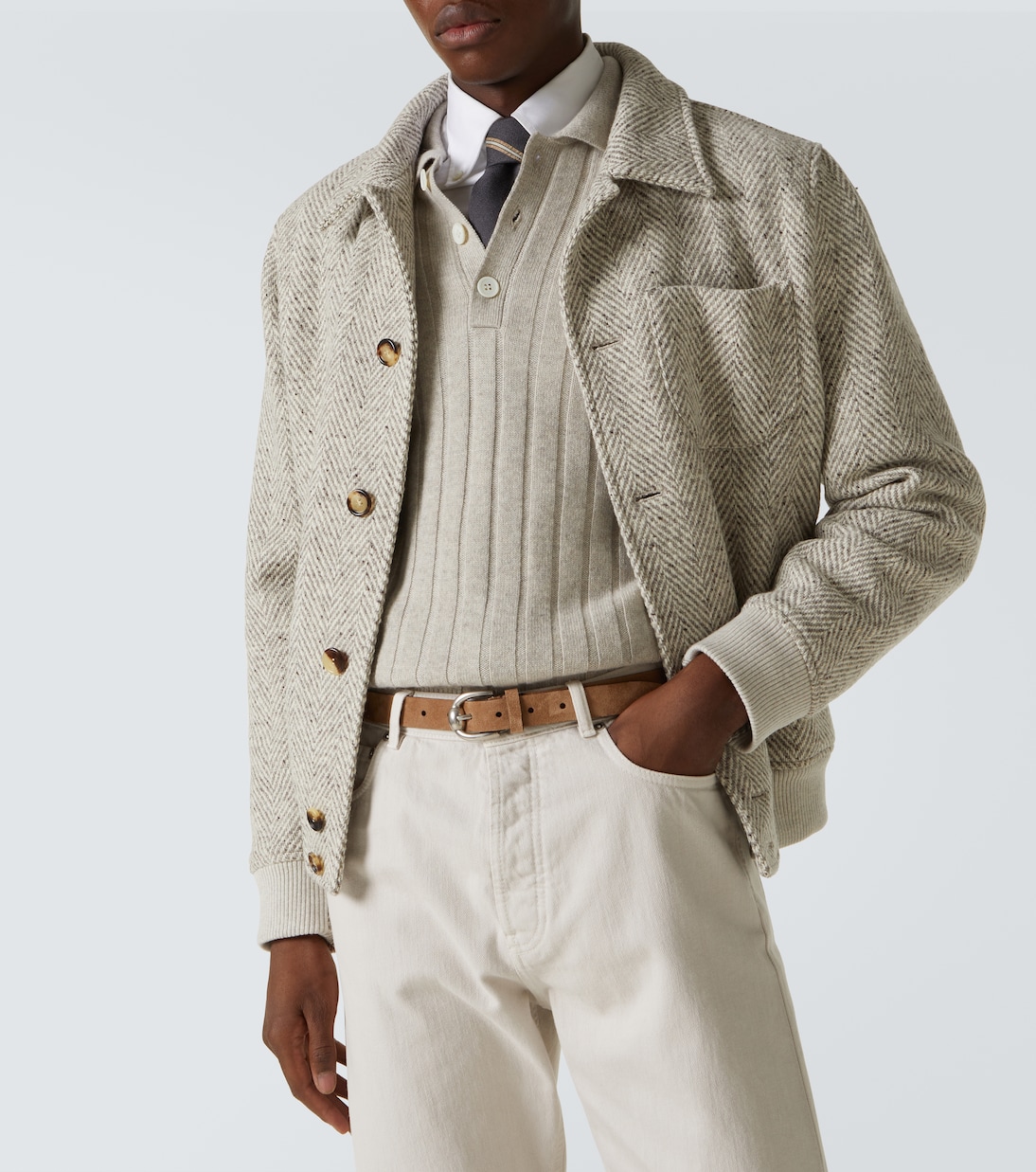 Cintura in suede | Brunello Cucinelli